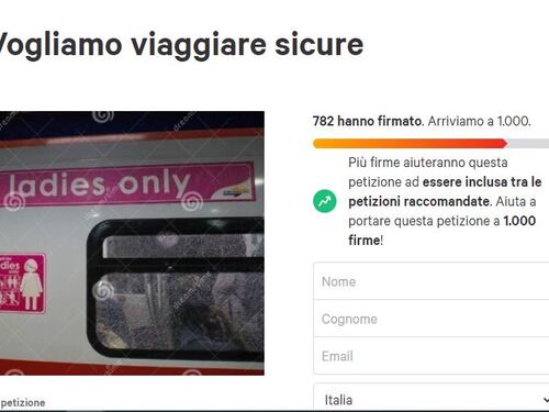 Dopo lo stupro: "Ora carrozze per sole donne"