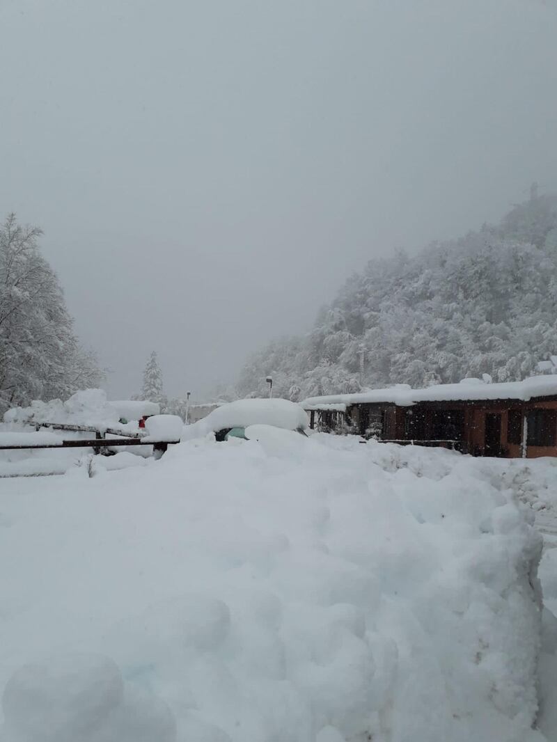 Allarme esondazione a Senigallia, casette Sae sotto la neve: allerta nelle Marche 5
