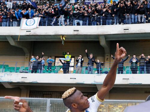 Osimhen risponde alla vergogna ultras