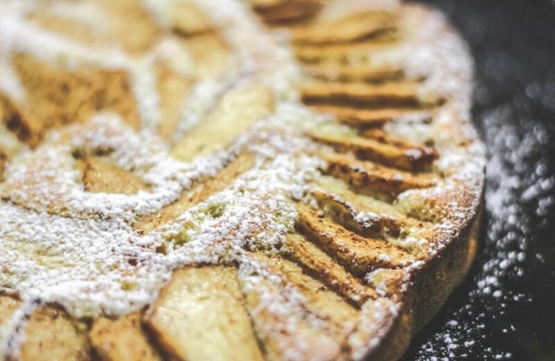 Torta di mele, dettaglio