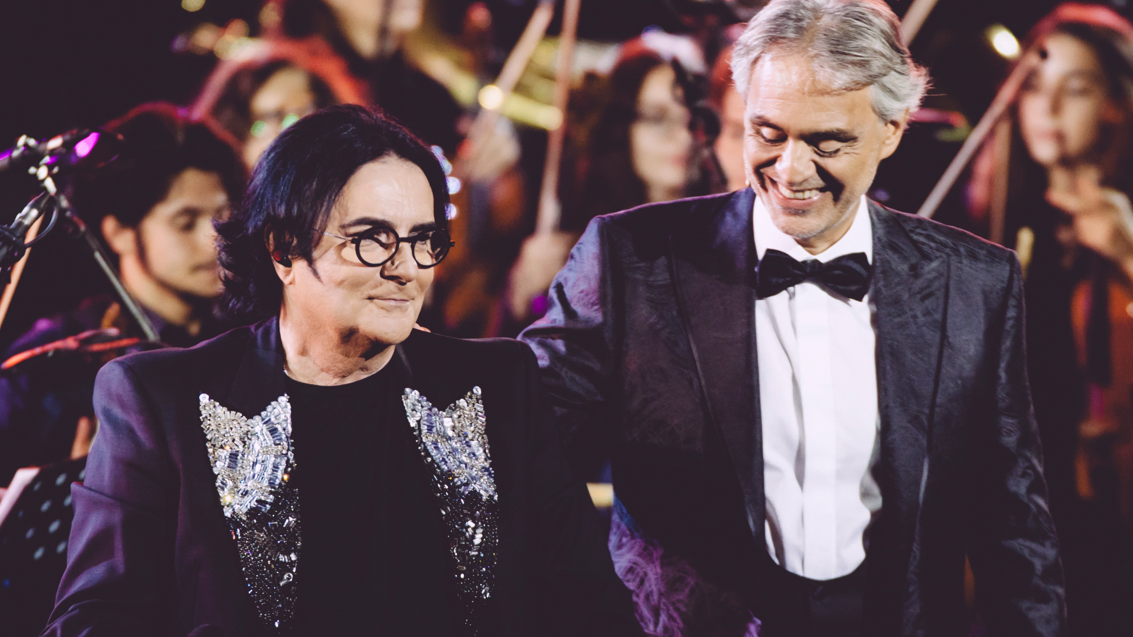 Da Sharon Stone a Elton John tante star nella notte di Bocelli
