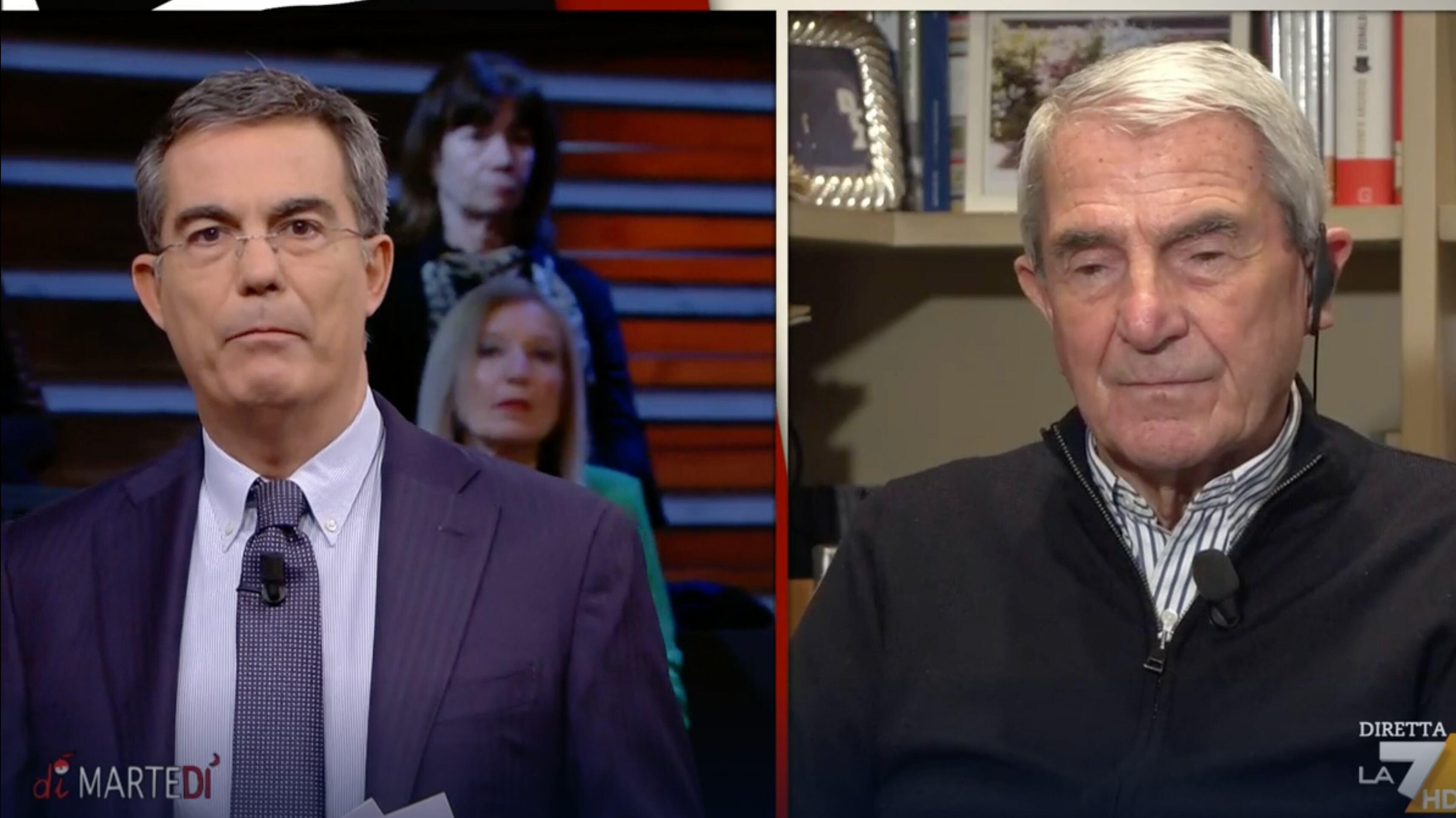 "Con quella boccuccia…". Da Rossella e Floris altri attacchi a Trump