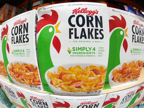 Ferrero vicina all’acquisizione di Kellogg: possibile operazione da 3 miliardi di dollari