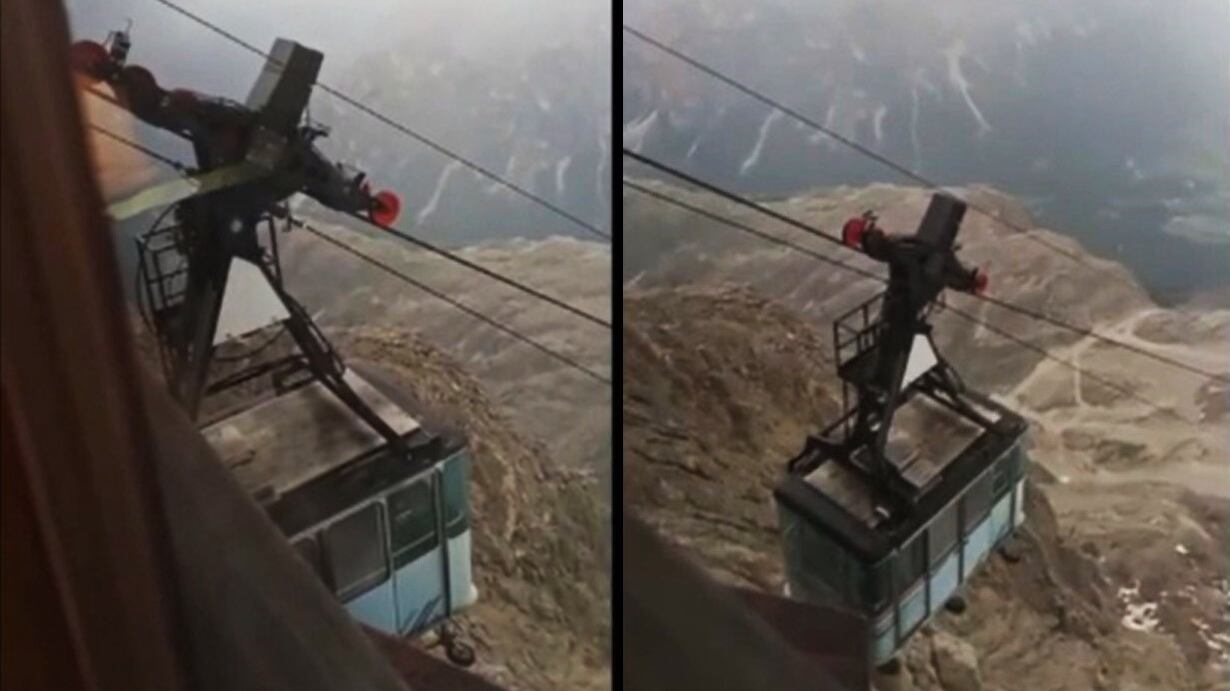 Cortina, si sgancia la funivia in Tofana: terrore per 30 passeggeri in cabina