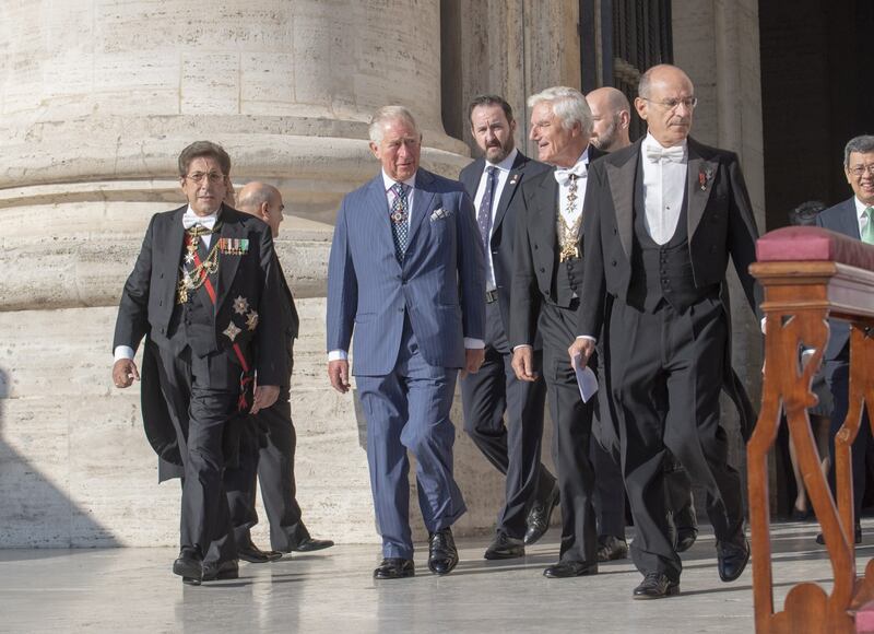 Il Principe Carlo in Vaticano: foto 9