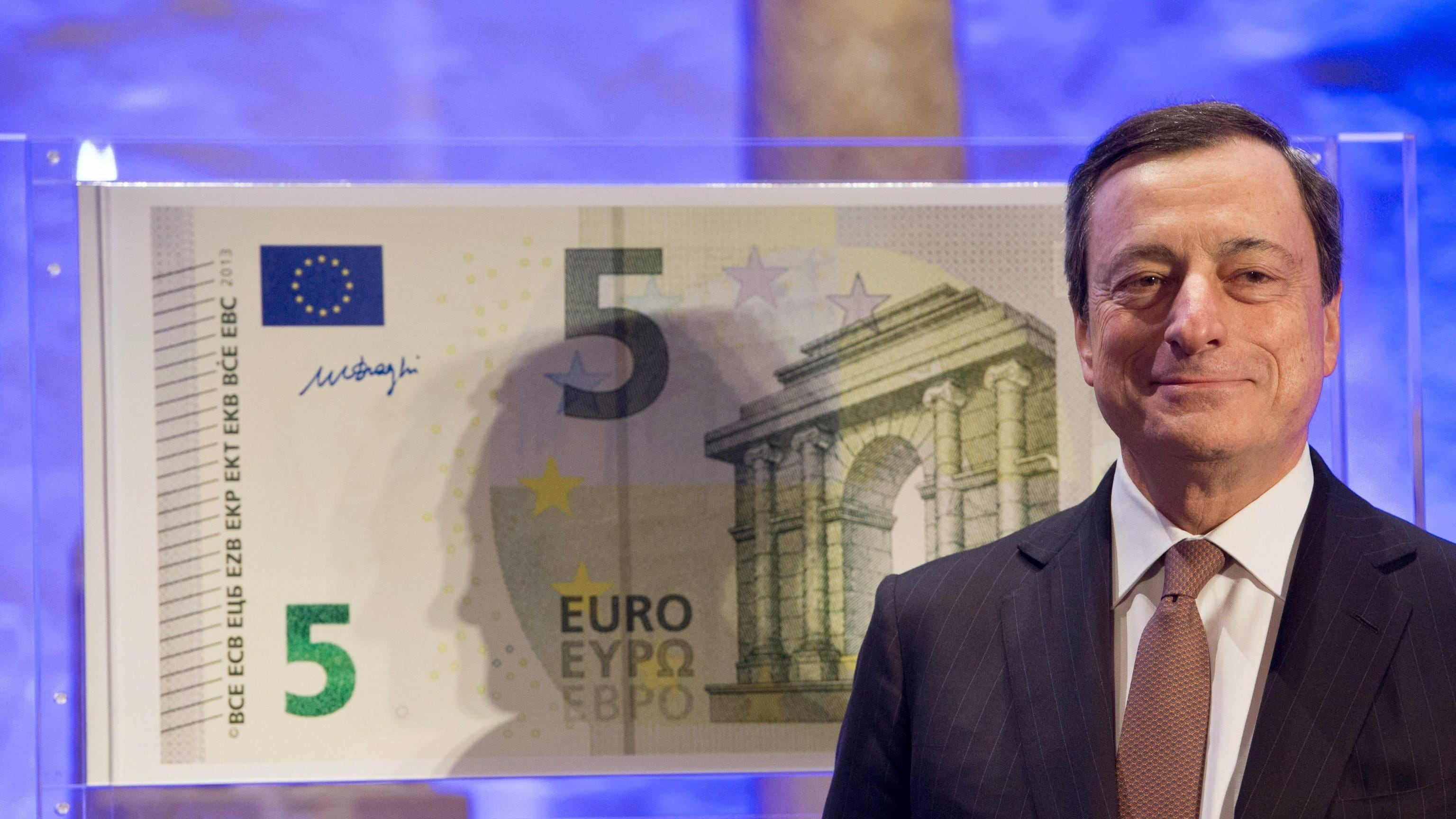 Ecco la nuova banconota da 5 euro
