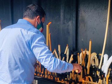 Matteo Salvini al santuario della Madonna di Fatima 5