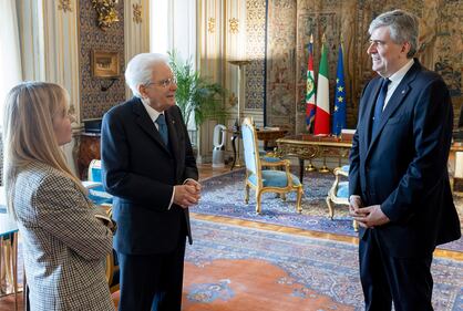 Gianmarco Mazzi nuovo ministro del Turismo: le foto del giuramento 5