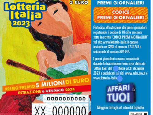 Lotteria Italia 2023: l'elenco completo di tutti i biglietti vincenti