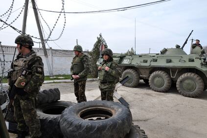 Nella base ucraina che resiste ai russi 3