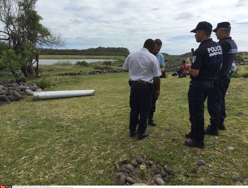 Un relitto del volo MH370