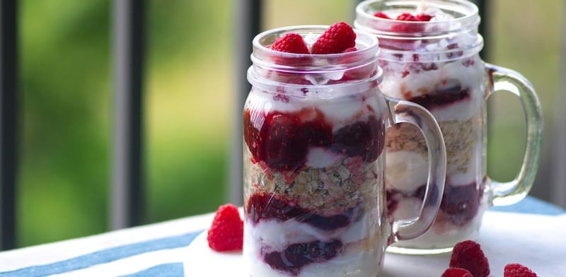 Avena e yogurt