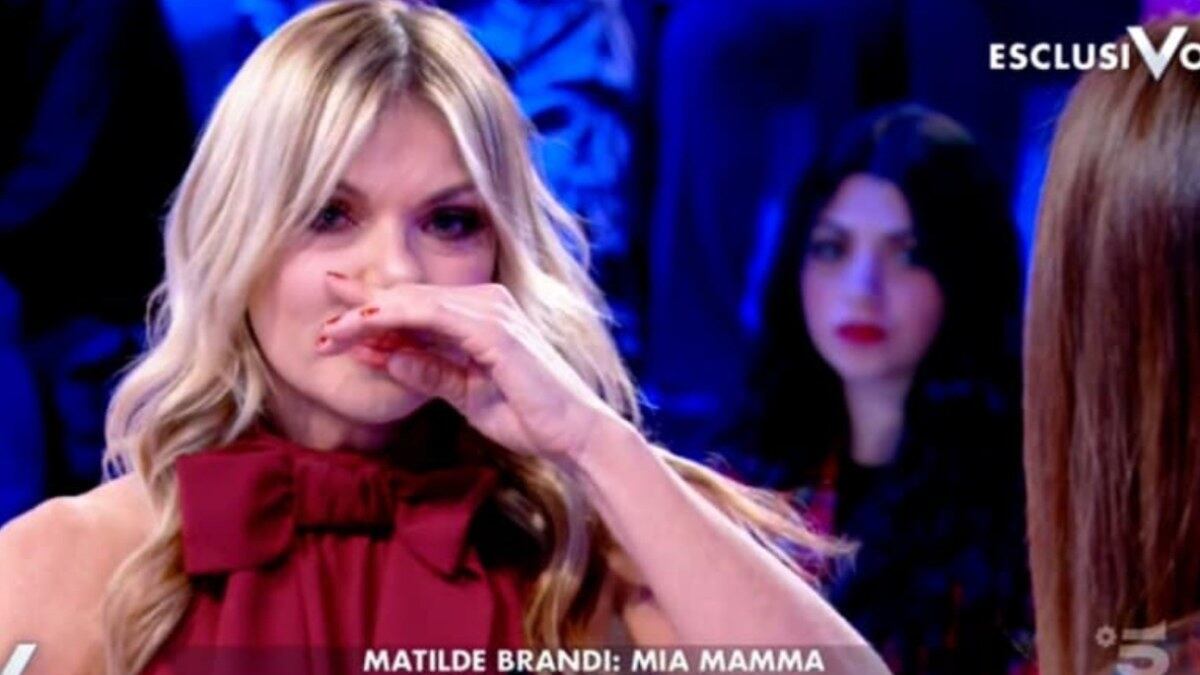 Matilde Brandi parla a Verissimo di sua madre malata di Alzheimer