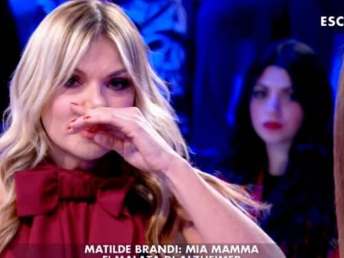 Matilde Brandi parla a Verissimo di sua madre malata di Alzheimer