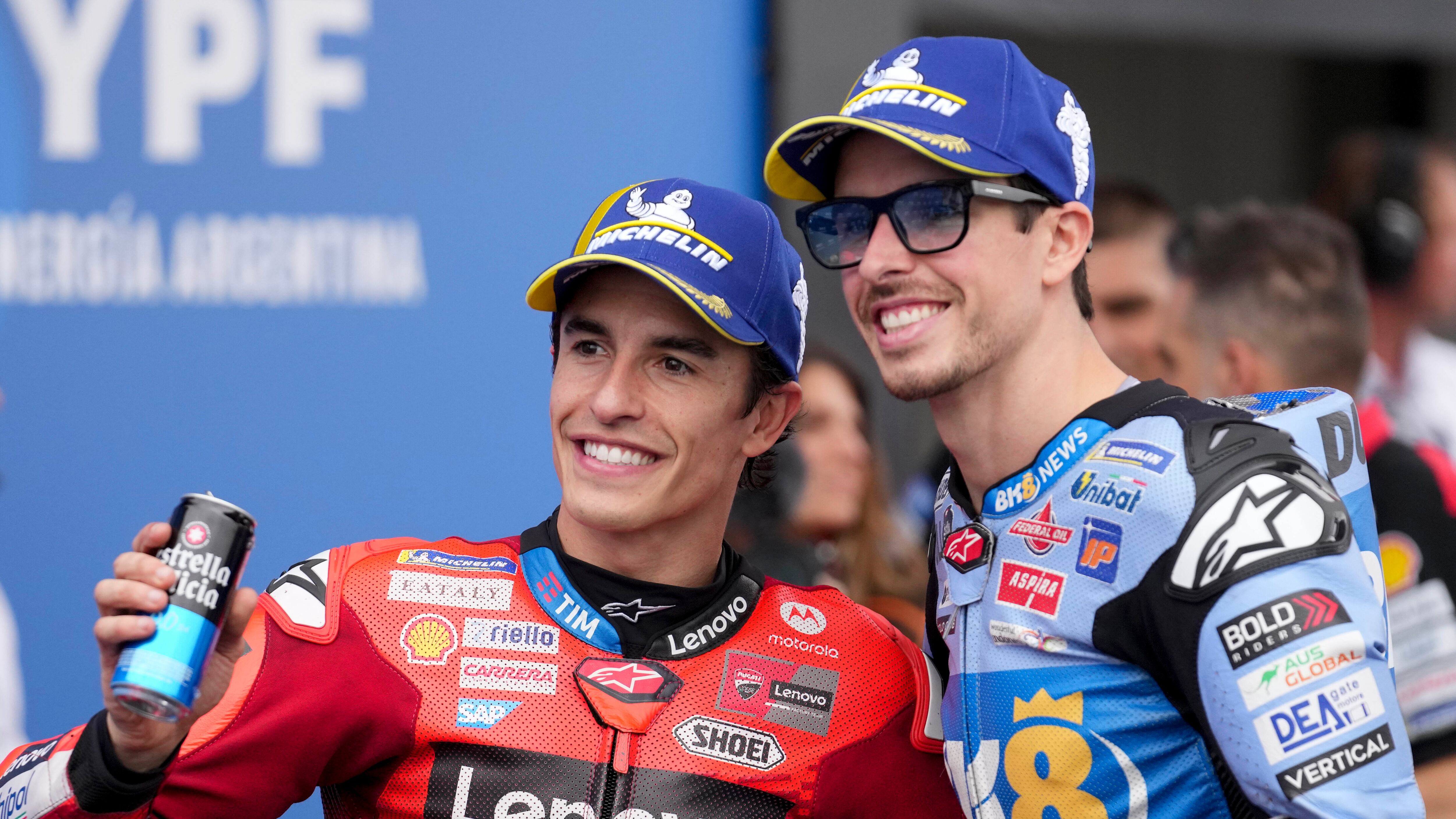 "Solo io conosco così bene i fratelli Marquez in pista"