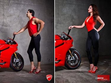 Ducati, uomini al posto delle sexy modelle? 3