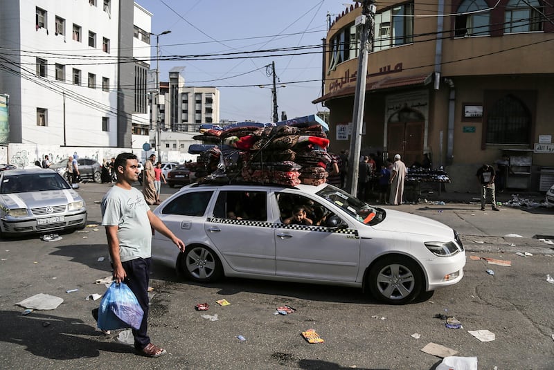 Fuga da Gaza, le immagini dell'evacuazione 6