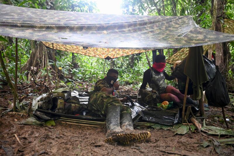 Colombia, l'Esercito Liberazione Nazionale nella giungla 1