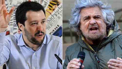 Calano i consensi di Pd e M5S. Forza Italia resta stabile. L'unico a crescere è la Lega