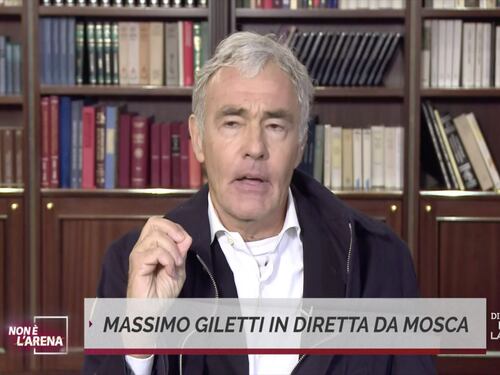 "Oddio, aiutate Massimo!". Malore per Giletti in diretta da Mosca