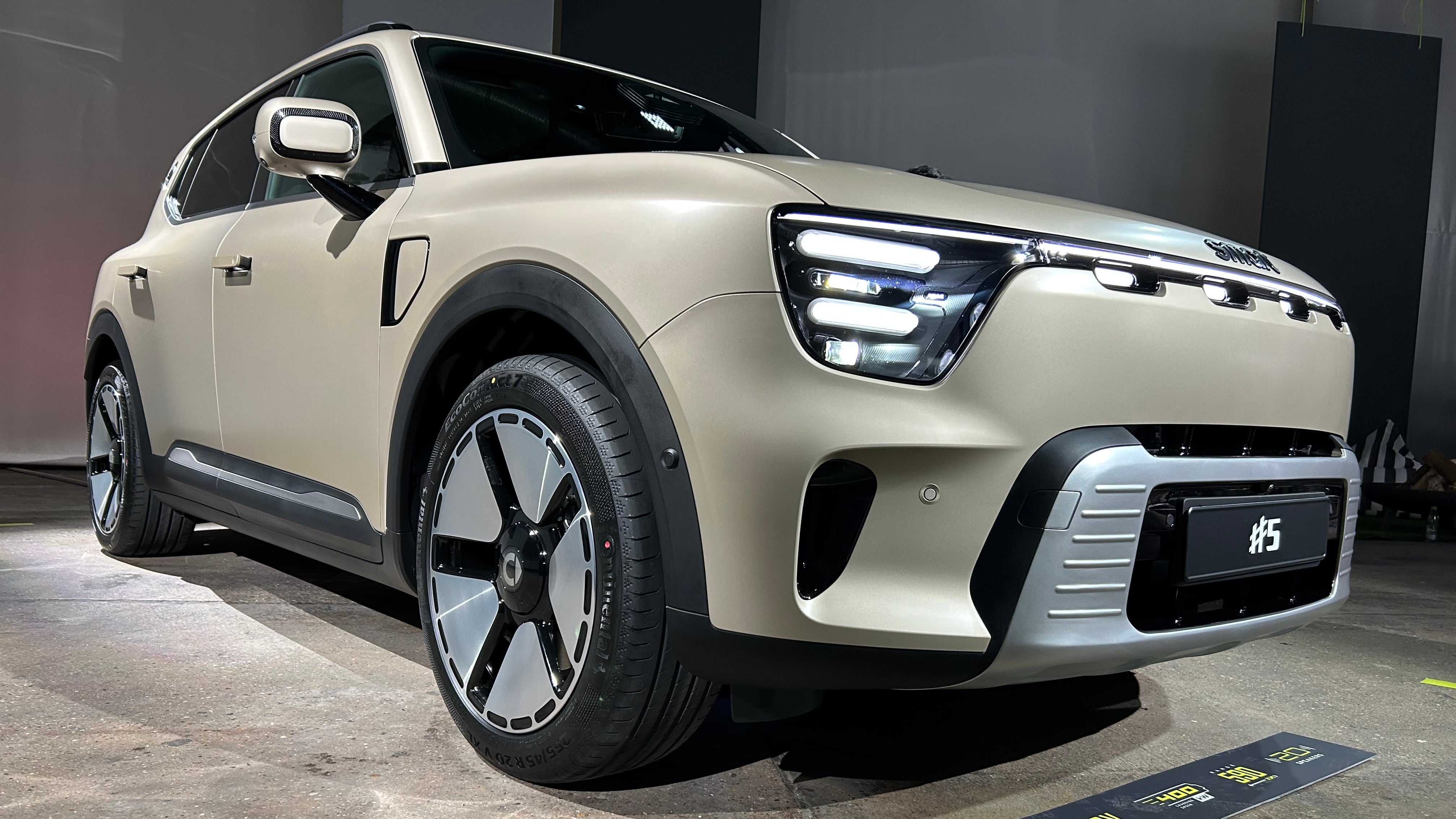 Smart #5, la famiglia si allarga: il nuovo SUV di medie dimensioni