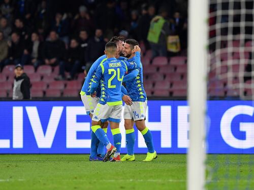 Il Napoli batte 3-1 la Stella Rossa: qualificazione a un passo