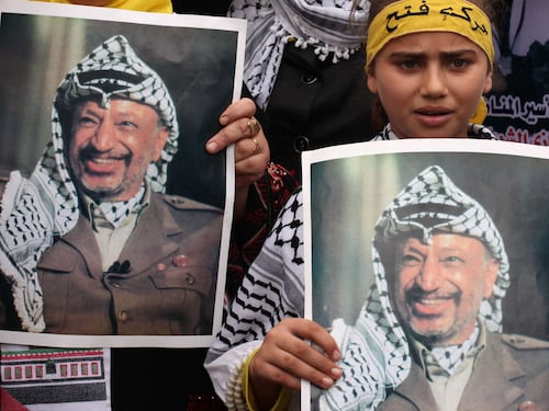 La commemorazione di Arafat