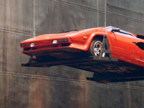 Lamborghini cult nell'Uomo della pioggia
