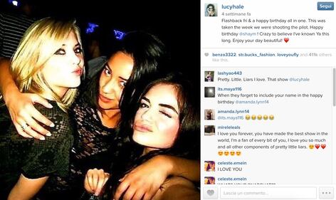 Lucy Hale e le Pretty Little Liars: come si rivelano su Instagram 28