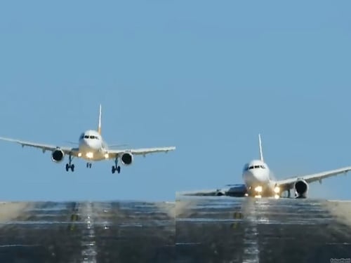 Il wind shear, il danno al carrello e l'atterraggio da brividi: paura sull’Airbus