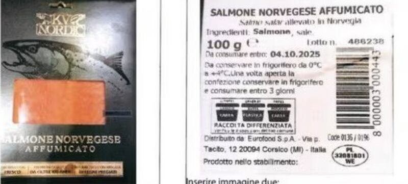 Salmone ritiro