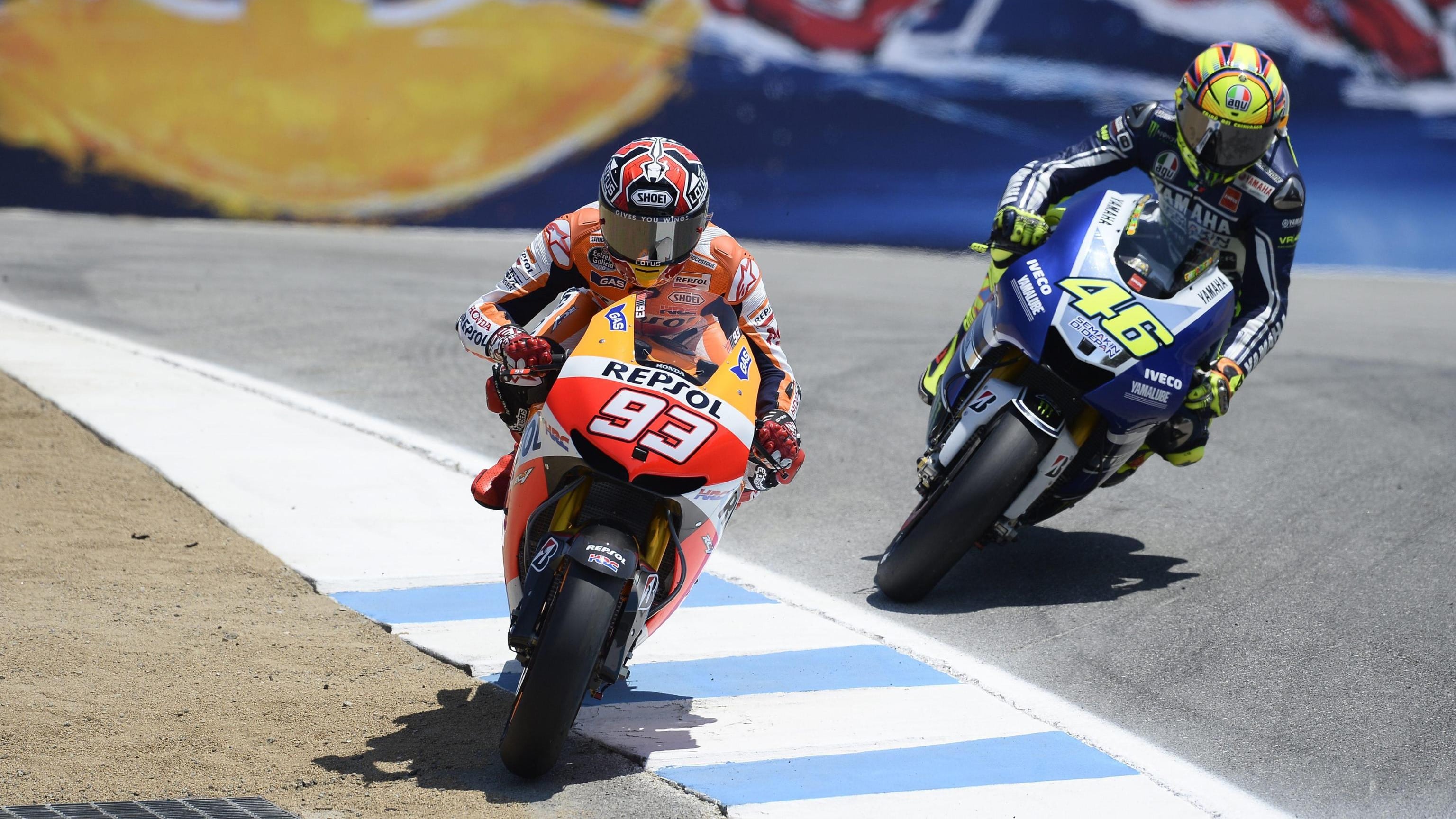 Marquez-Rossi, il dramma non ferma i sorpassi da brivido