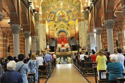 Milano, i musulmani nella chiesa di via Brioschi 14