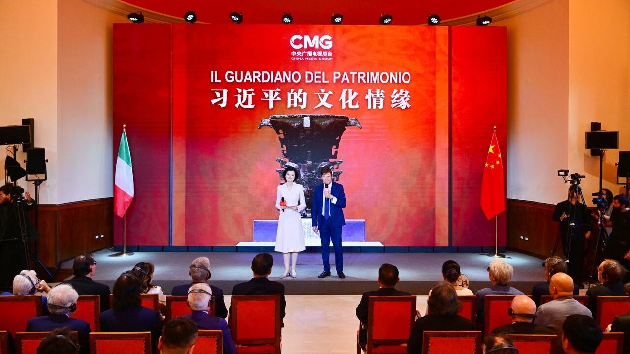 Inaugurata a Roma la mostra d’arte celebrativa per il 55esimo anniversario delle relazioni diplomatiche tra Italia e Cina