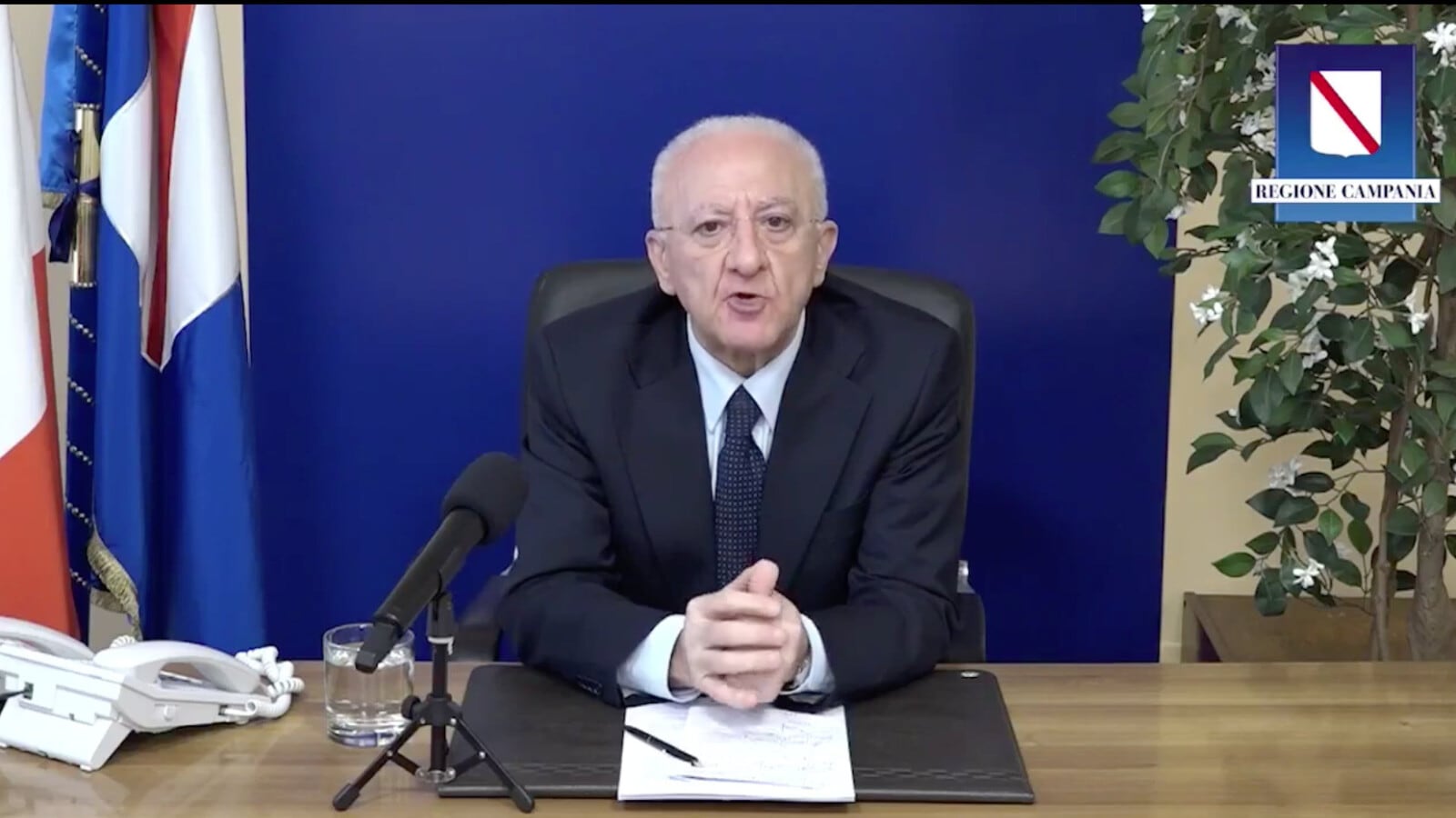 Il console ucraino contro la manifestazione per la pace di De Luca