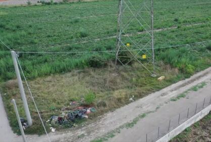 In Terra dei fuochi con il drone dei volontari 1
