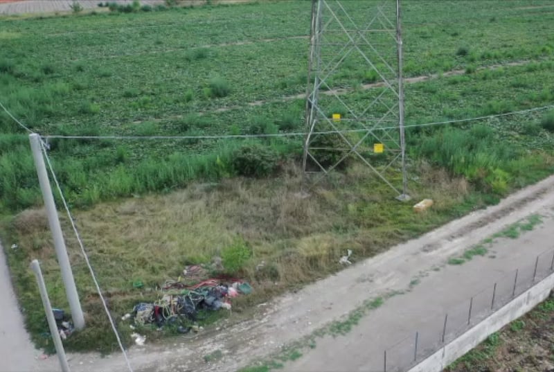 In Terra dei fuochi con il drone dei volontari 1