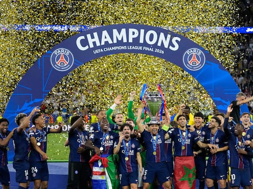 PSG SUL TRONO D'EUROPA