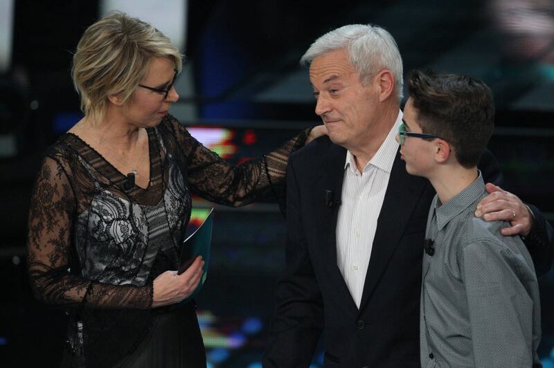 Il nonno eroe di Nizza sul palco dell'Ariston 1