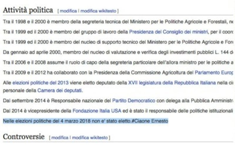 #ciaone Carbone