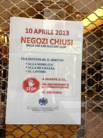 La protesta di Napoli 5