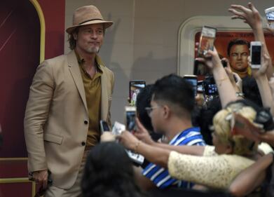 Brad Pitt sul red carpet del nuovo film "C'era una volta a Hollywood" 1