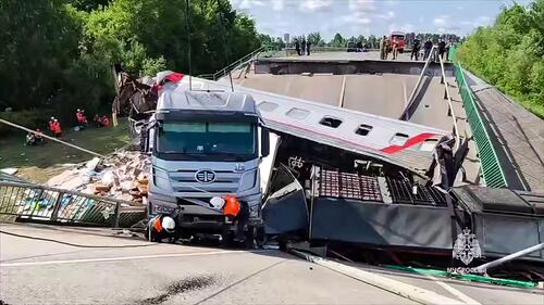 Le esplosioni e i crolli nella Russia occidentale 11