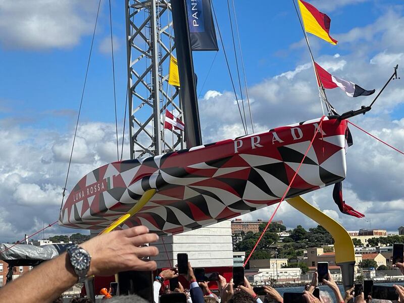 Luna Rossa varo Cagliari
