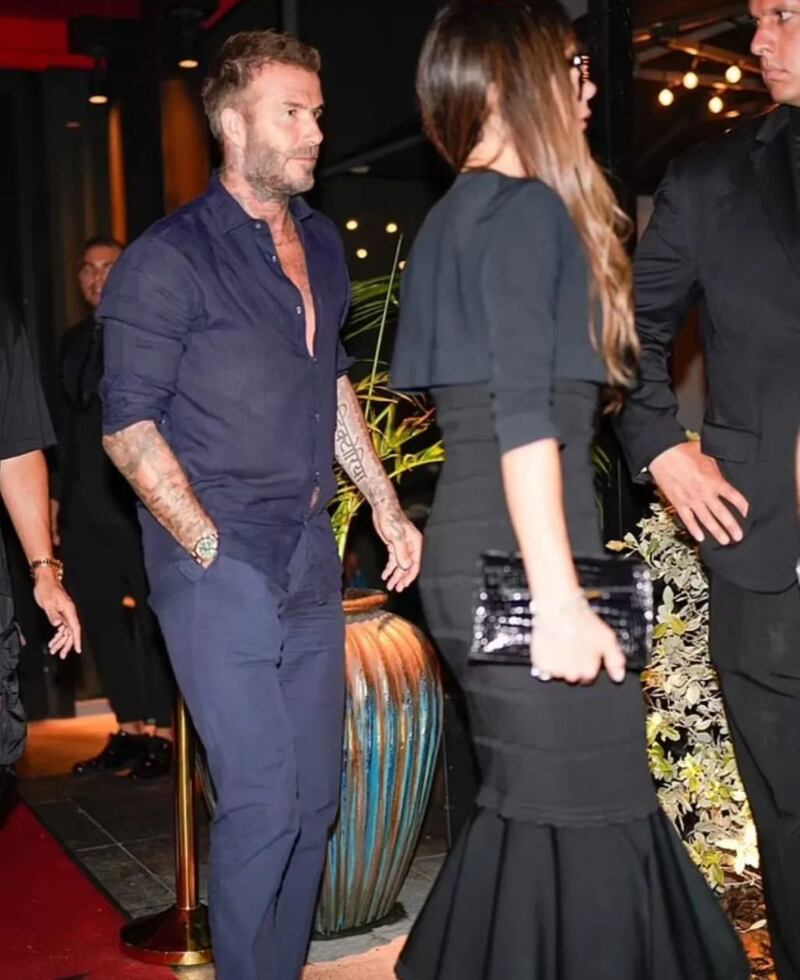 David Beckham e Leo Messi: cena stellare insieme alle mogli a Miami 4