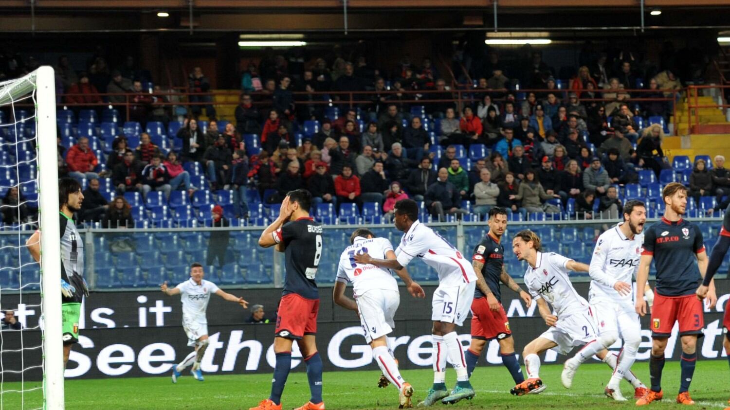 Il Bologna beffa il Genoa: 0-1