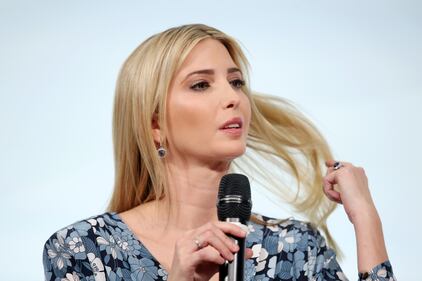 Ivanka Trump a Berlino dalla Merkel 1