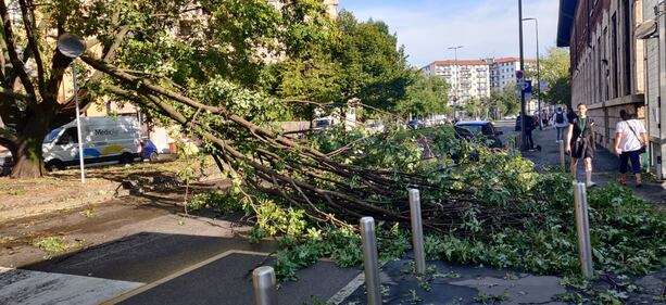 Milano devastata da un nubifragio 3