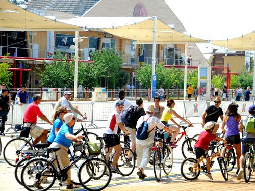Pista ciclabile coi soldi dei terremotati