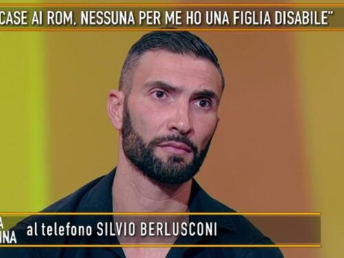 "Senza casa, mia figlia invalida". E Berlusconi "salva" Emmanuel in tv